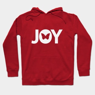 Joy being joyful - Text design Hoodie